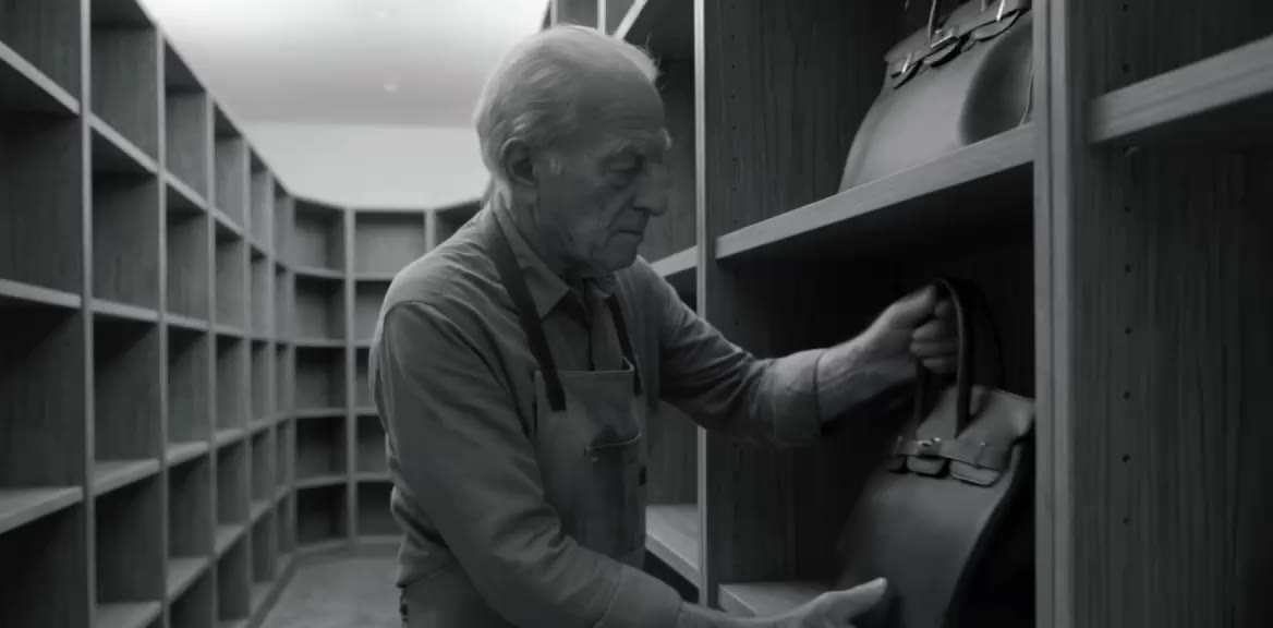 A moment from the artisan’s making process